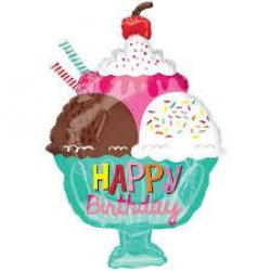 Globo grande feliz cumple
