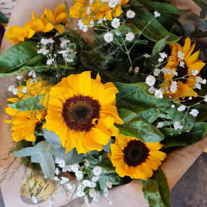 ramo de girasoles