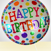 Globo cumpleaños chico